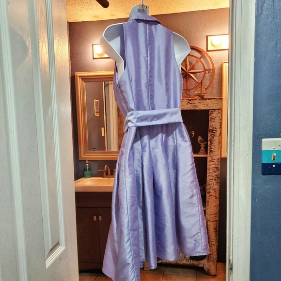 Jones New York Petite Lavender Midi Dress Size 6P - Picture 2 of 3